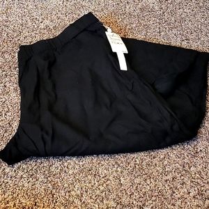 Caslon Black Linen Pants